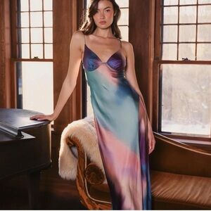 Hutch Multicolor Satin Chemise